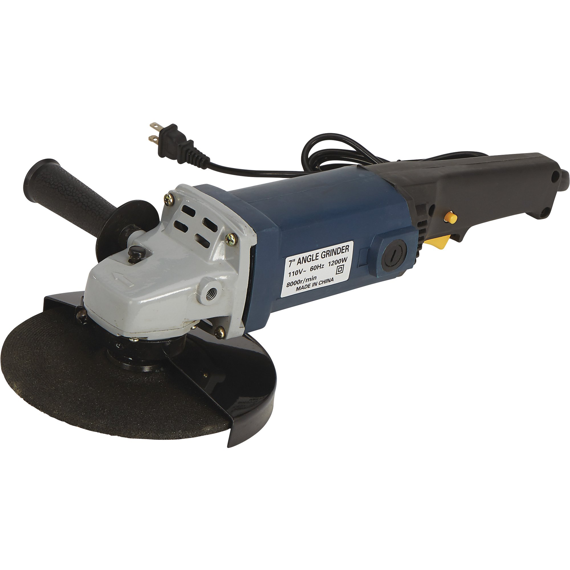 Buffalo Tools 7in. Angle Grinder — 8000 RPM, 14 Amp, Model# COAG7